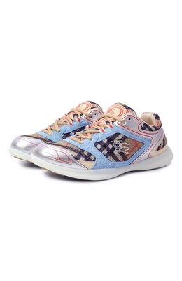 Комбинированные кеды Matrix Burberry 8111731