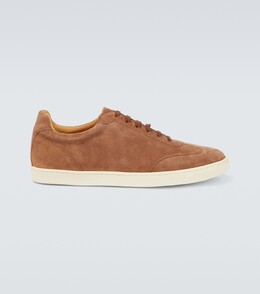 Замшевые кроссовки Brunello Cucinelli, Nocciola p01006741 | nocciola
