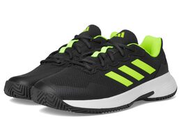 Кроссовки Adidas Game Court 2 Tennis Shoes, Carbon/Lucid Lemon/White 9583374 | carbon/lucid lemon/white
