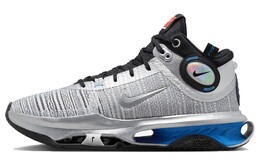 Nike Air Zoom G.T. Баскетбольные кроссовки Jump 2 мужские, Серый/Черный/Синий fz5742-001 | gray/black/blue