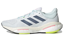 Кроссовки женские Solar Glide 5 Low-top белые/синие Adidas gx6719