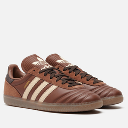 Мужские кроссовки Adidas Samba JP, цвет коричневый, размер 44 EU jr0962-4968946