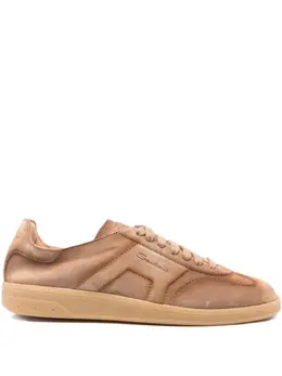 Santoni suede sneakers 32300415