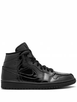Jordan Air Jordan 1 Mid black patent leather 13678181