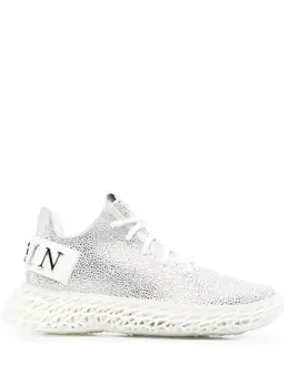Philipp Plein Skeleton Runner embellished sneakers 16191190