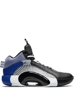 Jordan x Fragement Air Jordan 35 "White/Black - Sport blue" sneakers 16221043