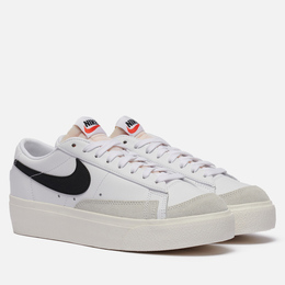 Женские кроссовки Nike Wmns Blazer Low Platform, цвет белый, размер 37.5 EU dj0292-101-3230507