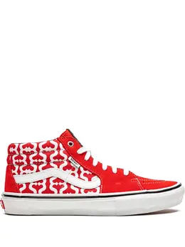 Vans x Supreme Skate Grosso Mid "Monogram S - Red" sneakers 17018063