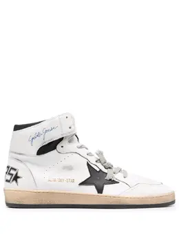 Golden Goose Sky-Star high-top lace-up sneakers 17181736
