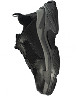 Balenciaga Черные кроссовки Triple S 536737/w2fs2/1000