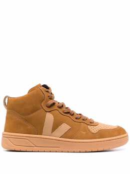 Veja V-15 nubuck high-top sneakers 17357975