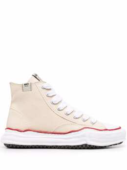 Maison Mihara Yasuhiro lace-up high-top sneakers 17466338