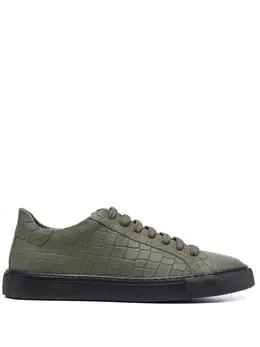Hide&Jack croc-effect sneakers 17603207