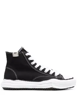 Maison Mihara Yasuhiro high-top lace-up sneakers 17662757