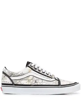 Vans Old Skool map-print sneakers 17918547