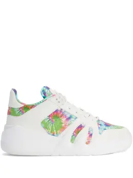 Giuseppe Zanotti Talon tie-dye panelled sneakers 17439975