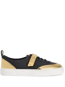 Giuseppe Zanotti Zenas two-tone leather sneakers 17711946
