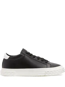 Giuseppe Zanotti two-tone lace-up sneakers 17440553