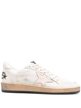 Golden Goose White Ball Star Low-Top Sneakers 18091041