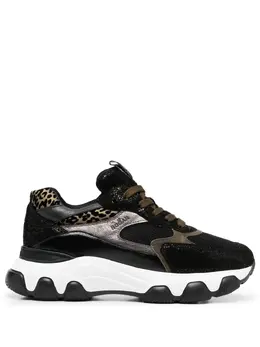 Hogan panelled low-top sneakers 18677853