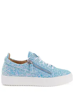Giuseppe Zanotti Gail glitter low-top sneakers 18465326