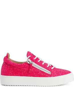 Giuseppe Zanotti Gail glitter low-top sneakers 18425094