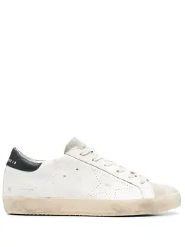 Golden Goose Super-Star distressed lace-up sneakers 18742147
