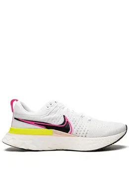 Nike React Infinity Run Flyknit 2 "White/Sail/Pink Blast/Black" sneakers 19004633