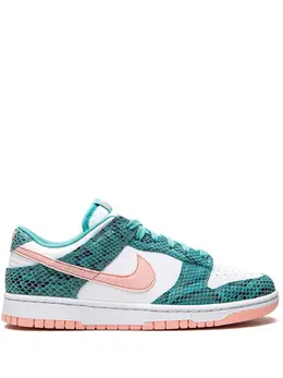 Nike Dunk Low Snakeskin "Washed Teal/Bleached Coral" sneakers 19015934