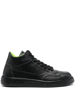 MSGM logo-print high-top sneakers 18285050