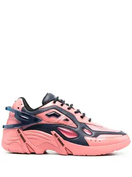Raf Simons multi-panel lace-up sneakers 19115145