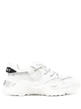 Plein Sport mesh panel lace-up sneakers 18582251