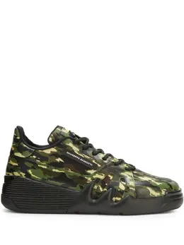 Giuseppe Zanotti Talon camouflage low-top sneakers 18464906