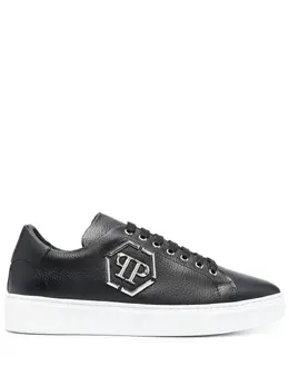 Philipp Plein Hexagon logo-embellished sneakers 18998446