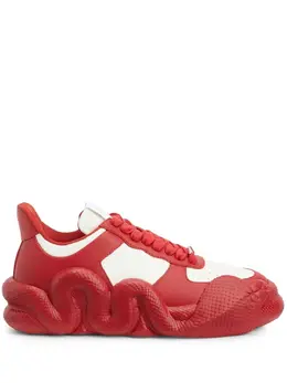 Giuseppe Zanotti panelled low-top sneakers 19207104