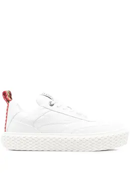 Lanvin Curb trim low-top sneakers 19555512