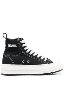 Dsquared2 platform-sole high-top sneakers 19578173
