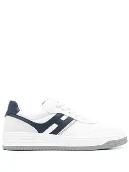 Hogan H630 logo-patch low-top sneakers 19555555