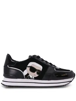 Karl Lagerfeld Karl patch-detail low-top sneakers 19598321