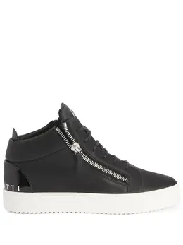 Giuseppe Zanotti zip-details leather sneakers 19205999