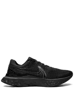 Nike React Infinity Run Flyknit 3 "Triple Black" sneakers 19666067