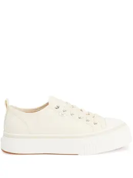 Ami Paris canvas low-top sneakers 19595146