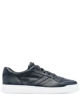 Doucal's panelled low-top sneakers 19743286