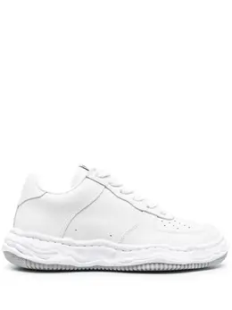 Maison Mihara Yasuhiro perforated-detail low-top sneakers 19714879