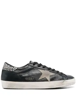 Golden Goose star-patch lace-up sneakers 19768688