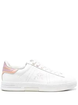 Premiata pink panelled low-top sneakers 19693217