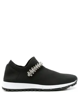 Jimmy Choo Verona crystal-embellished sneakers 19573398
