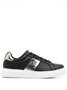 Just Cavalli logo metallic-stripe sneakers 19280502