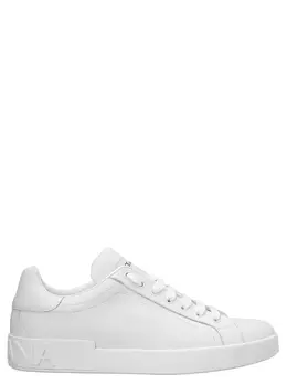 Dolce & Gabbana-Portofino Sneakers Bianco-Uomo 52188854190420