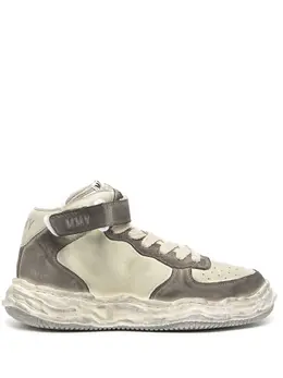 Maison Mihara Yasuhiro Wayne Brushed suede high-top sneakers 20002361